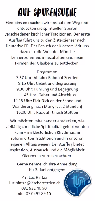Spurensuche 2