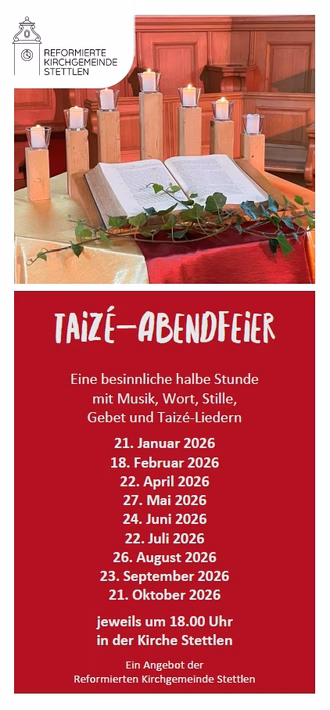 Taizé-Abendfeier - Bild Flyer - 07.10.25